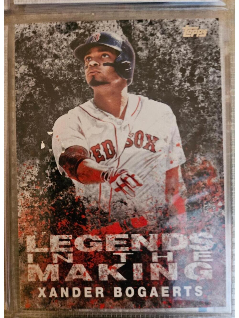 #LITM-23 Xander Bogaerts Boston Red Sox 2018 Topps Legends In The Making Black